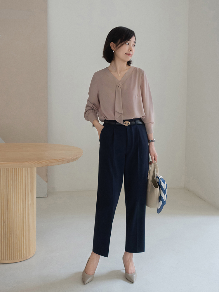 阔腿裤 秋天不一定要穿卫衣,衬衫一样很高级,这些搭配干练又洋气