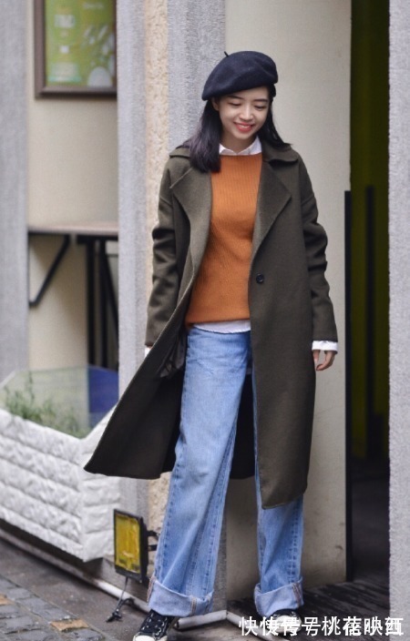 大长腿 秋冬还是穿“大衣”最高级,搭配毛衣、牛仔裤、半身裙时髦又气质