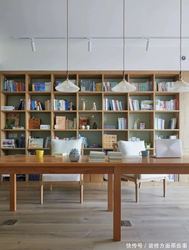 私密|150㎡设计为打造理想书房,她家直接从森林里照搬灵感!