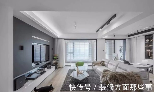 现代|120㎡现代轻奢风开放式设计和朴素的色调,有一种高品质的氛围!