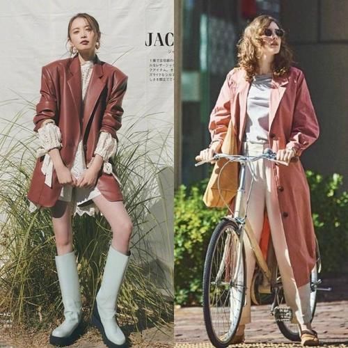 针织衫 穿衣的关键在于配色搭配,当白色遇上彩色,时髦减龄又落落大方