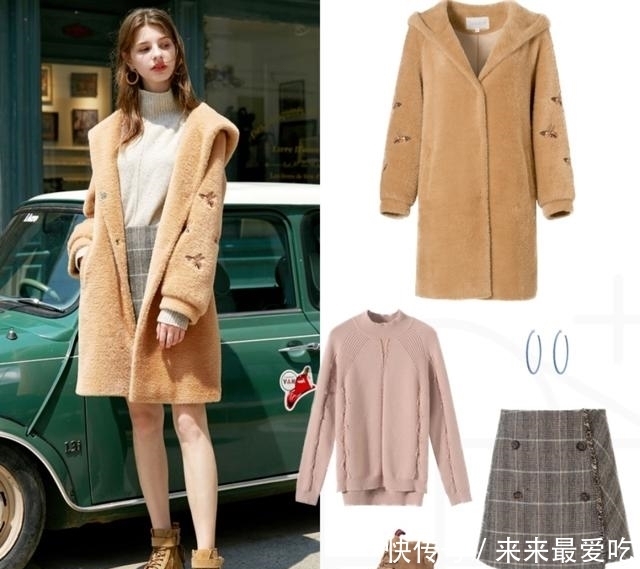 大衣|秋冬大衣怎么穿好看又时髦,搭配6种裙子,怎么穿都超有气质!