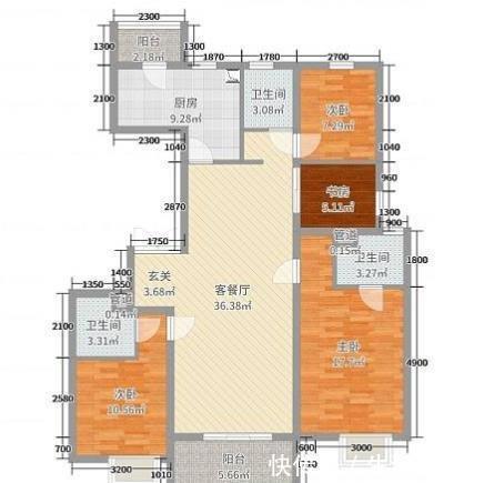 搭配|130平白色的硬装搭配蓝色软装，在家里也能享受蓝天白云的惬意