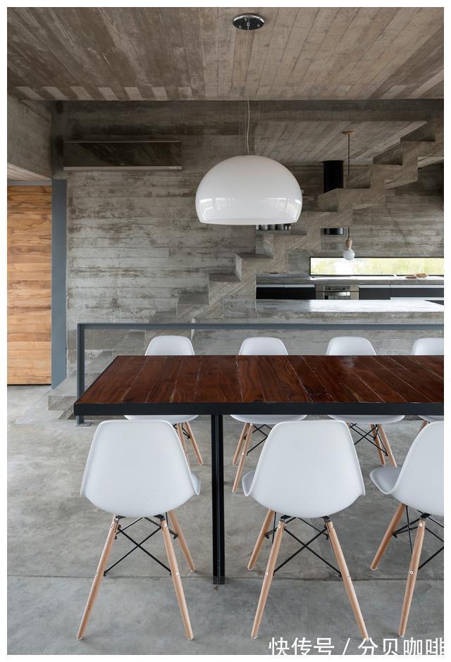 水泥色|毛坯房别墅设计，看这外观就被迷住了！省去装修就能入住了