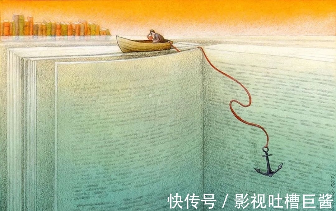 互联网时代&14幅讽刺插画,直指丧失阅读能力的现代人,你今天读书了吗?