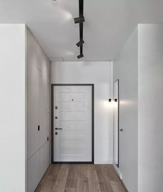 隐形柜|51平一房一厅,隐形门,隐形柜,美观省空间,灯带搭配,美感十足