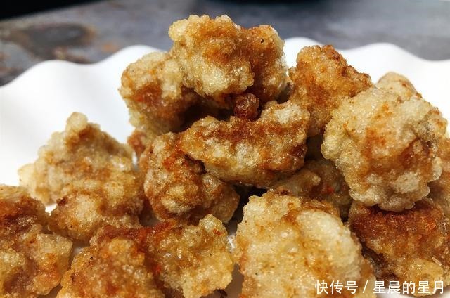  炸肉|香酥“干炸肉段”，掌握小技巧，肉块轻松挂糊