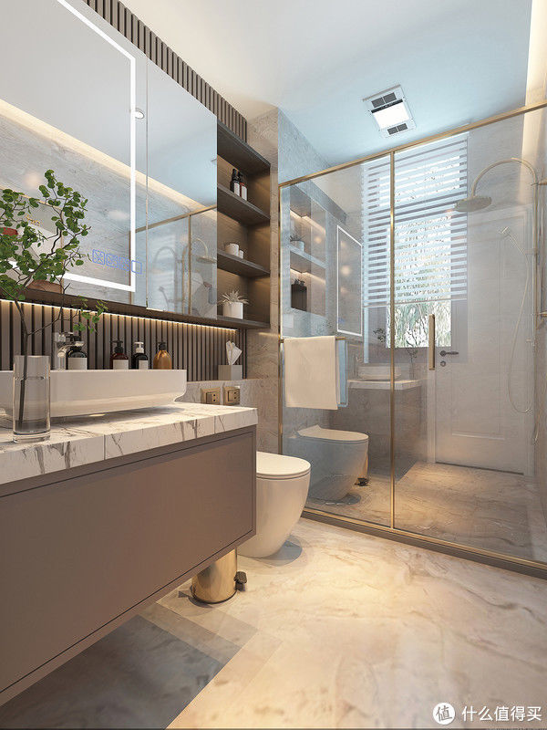 公卫空间|看了这套95㎡的样板房后，有种想买房的冲动，轻奢风格真的很精致
