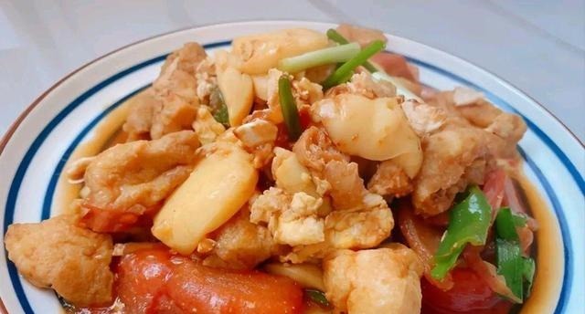 好吃|豆腐泡好吃的做法,酸甜开胃又下饭,比肉还好吃,上桌瞬间抢吃光