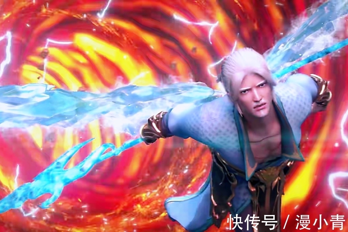 斗王#斗破苍穹:吞天蟒给萧炎打工,海波东再现玄冰龙翔,地阶斗技登场