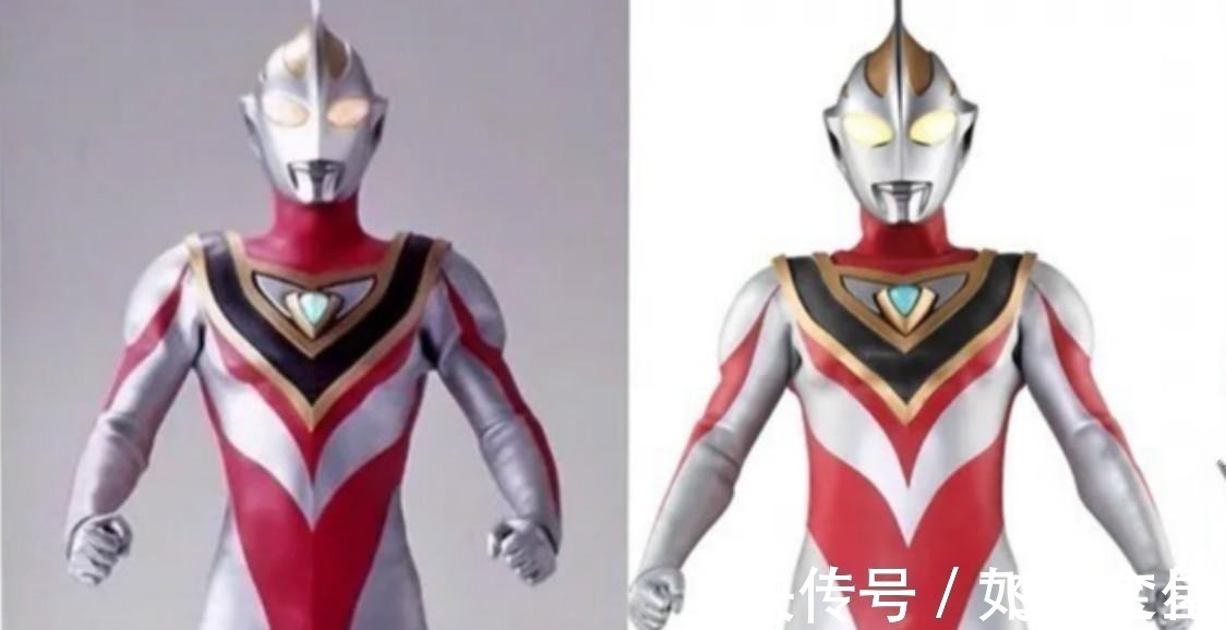 平成三杰|五个老牌奥特曼新旧皮套大PK,迪迦都很香,最后一个比整容还厉害