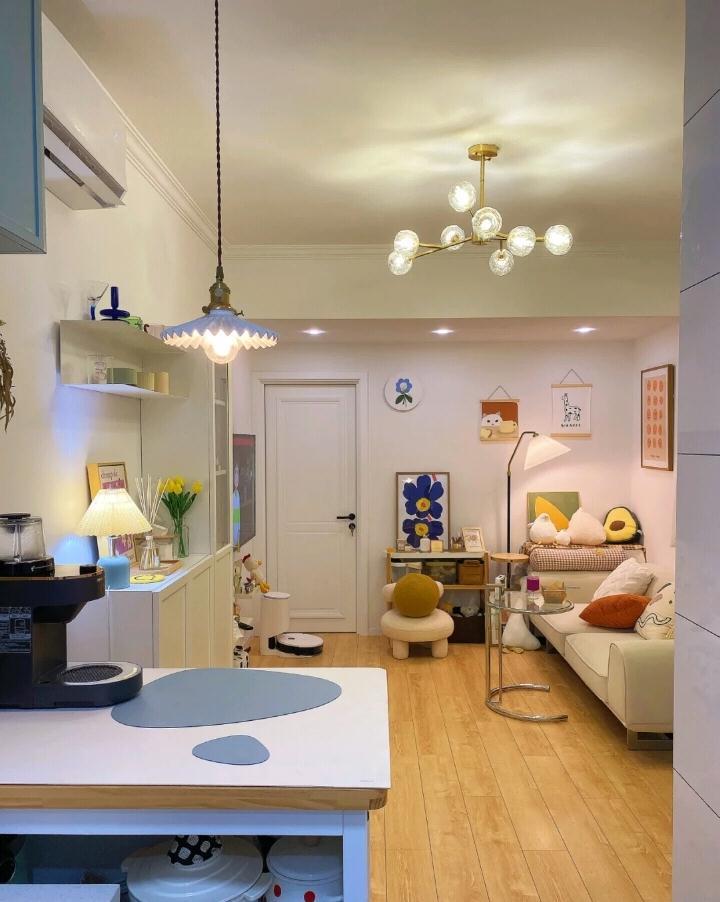 收纳|36㎡经典“老破小”改造后,堪比50㎡,麻雀虽小五脏俱全!