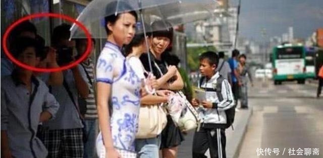 衣服|女子画一件旗袍当衣服,考验路人的眼力,难道没人认出来