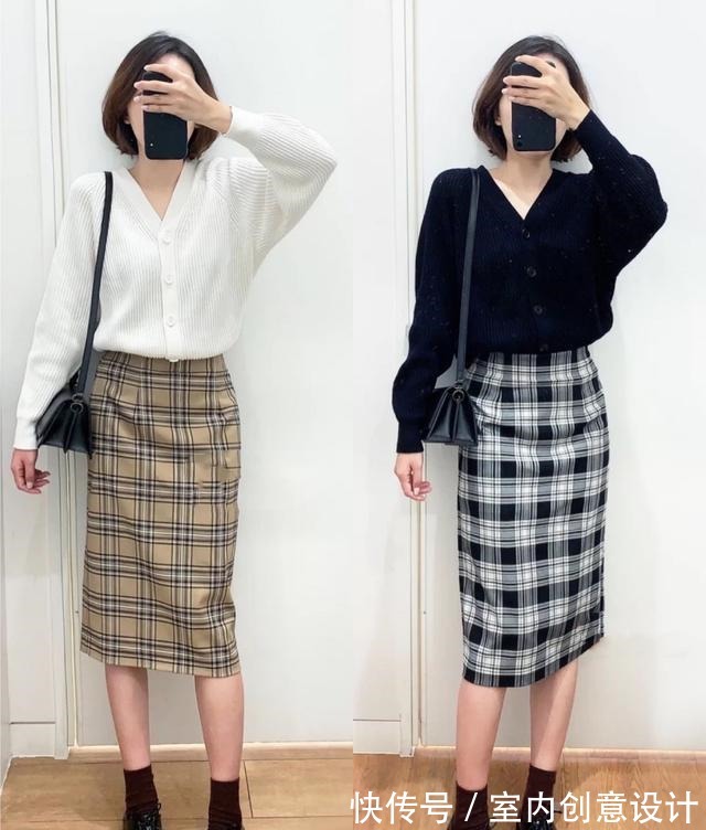 温柔 裙子不用多,这几条经典款足够,和针织衫一起穿温柔优雅,很气质!
