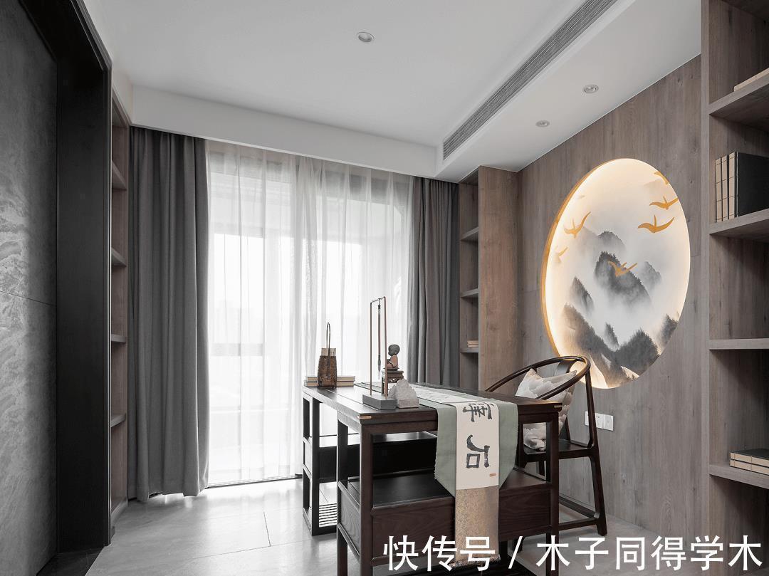 新中式风|140㎡典雅新中式风，饱含文化底蕴，让新家充满了归属感！