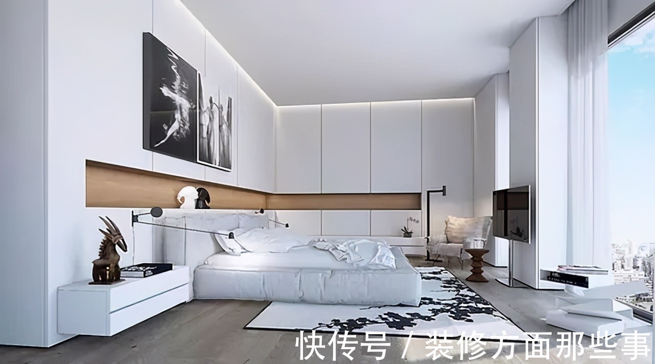 睡眠质量|别再把卧室床靠墙摆放了，往前挪80公分，居然“多出”了一个衣帽间