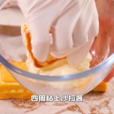好吃到飞起的吐司版芝士肉松小贝，这样做0失败