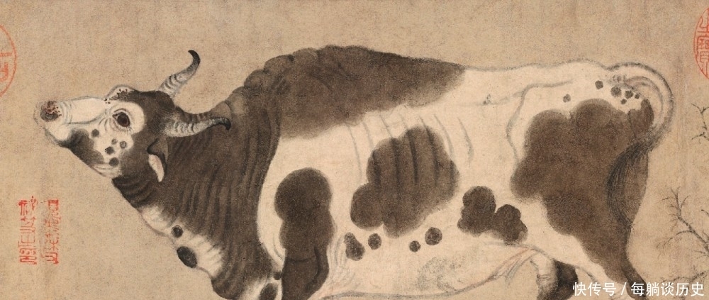 五牛|唐代画家韩滉和《五牛图》