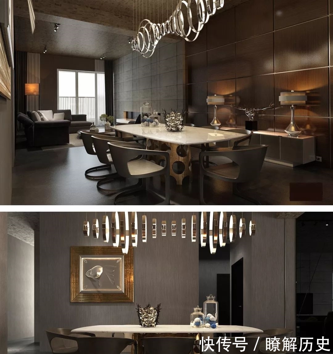 餐椅|现代风格餐厅设计，时尚流行与实用功能的结合