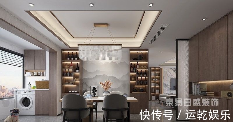 装修|118平米新房装修,江南烟雨,风雅缭绕,美疯了的新中式设计