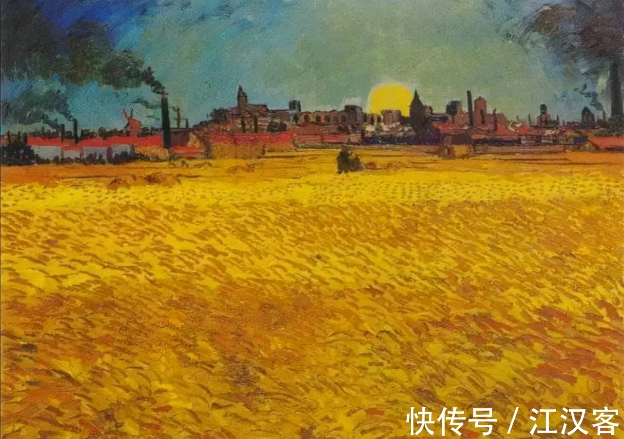 梦想!梵高笔下的秋天,黄色调让人充满希望,原来他也有梦想