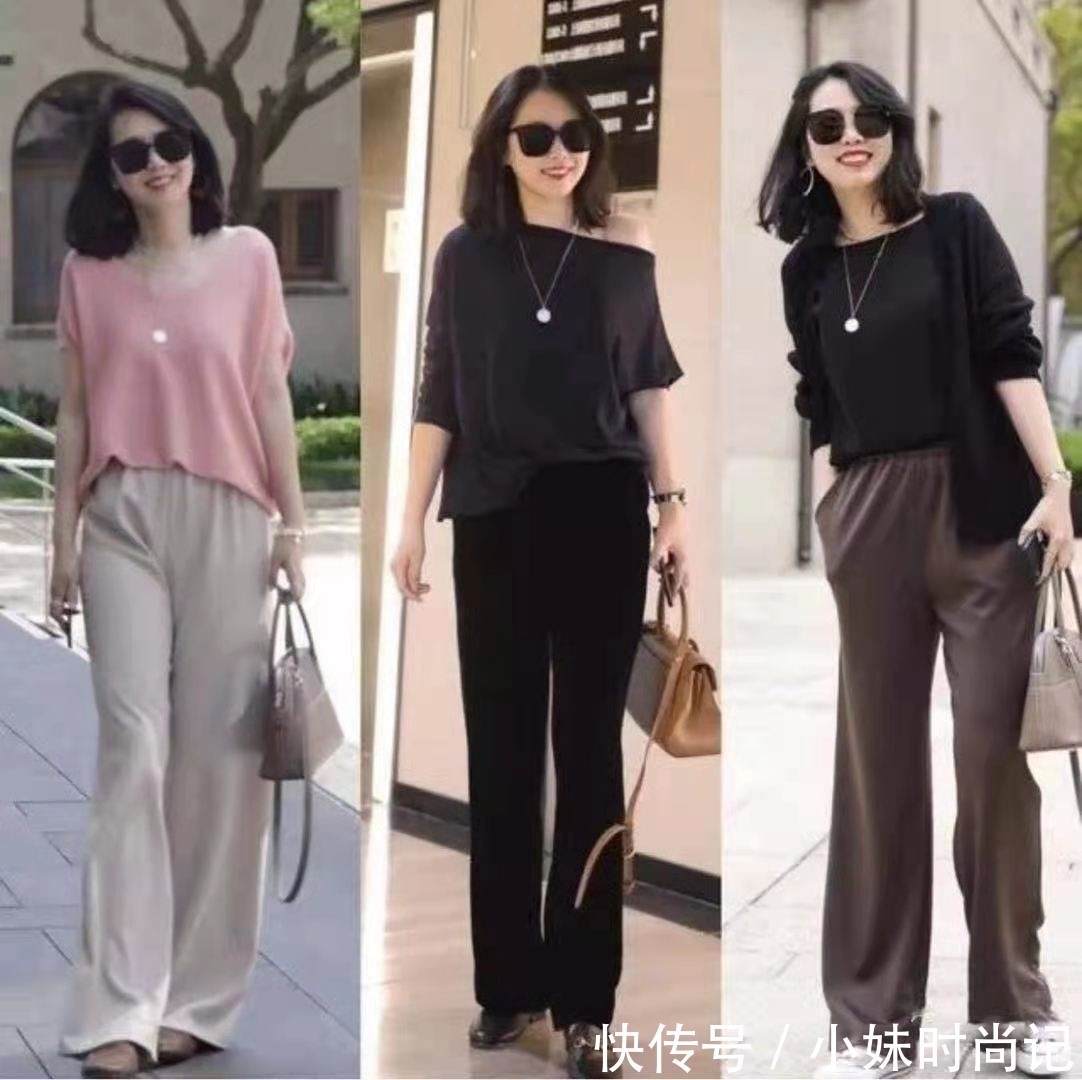 搭配|这才是适合40岁女性的穿搭,兼顾着优雅和简约,营造出高级感
