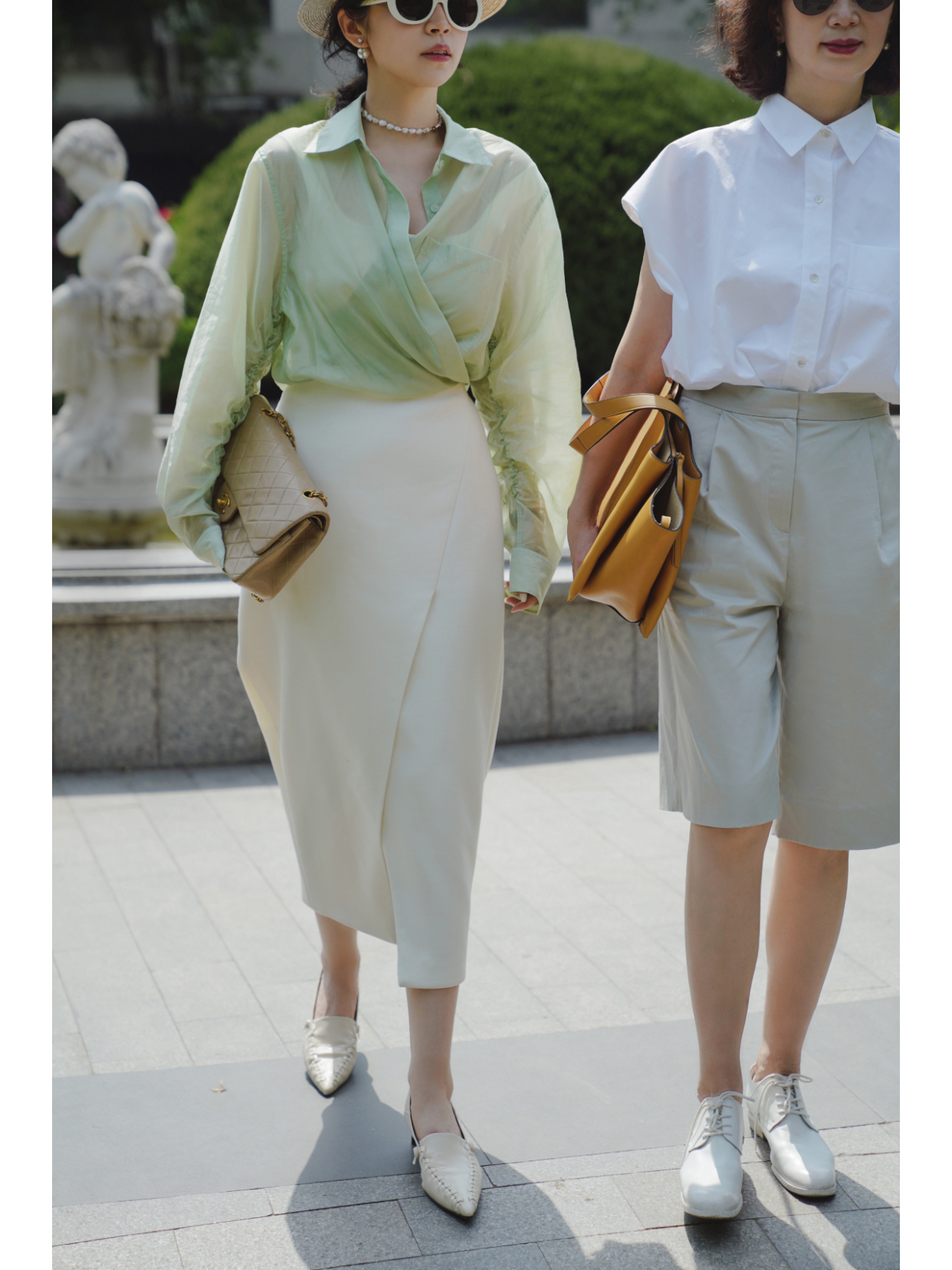 百搭|夏季如何穿出高级感,白色衬衫搭配牛仔裤简约洋气,百搭又通勤