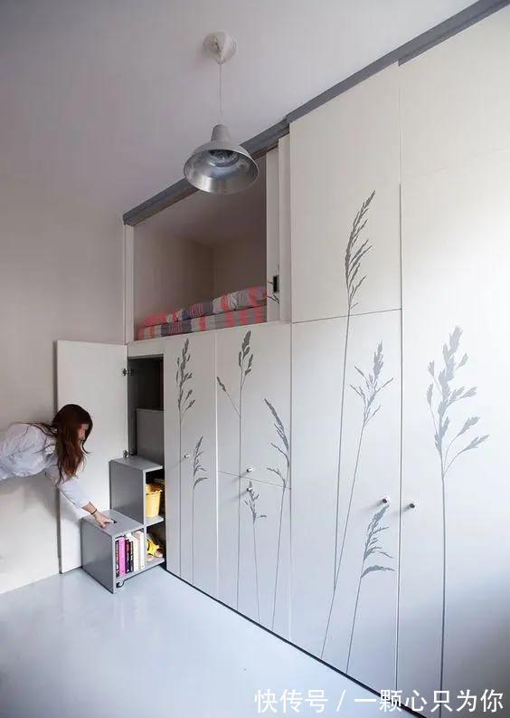 床铺|媳妇把床抬高1米,不装护栏装扇门,师傅:实用百倍别人都想不到