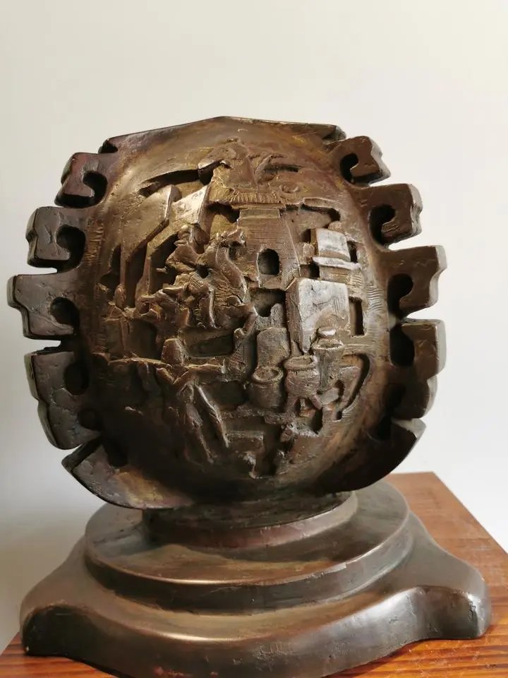 雕塑|我@长三角|从尘土中来,浴火而重生,我的人生就像手里的泥巴