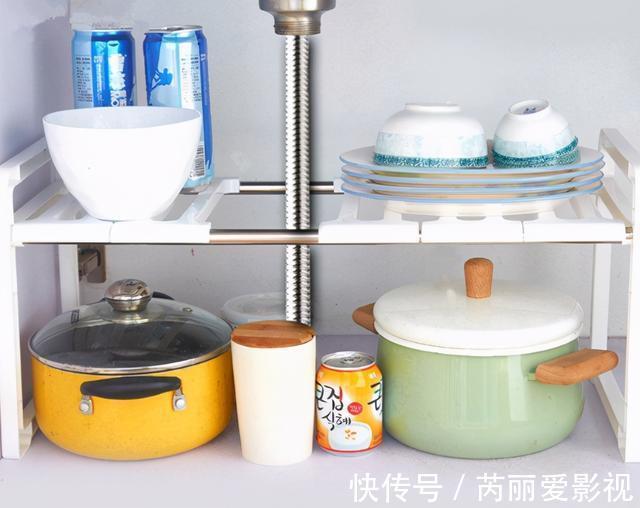 横杆|我怎么想不到,给厨房窗台加个横杆,锅碗瓢盆都被搞定,收纳完美