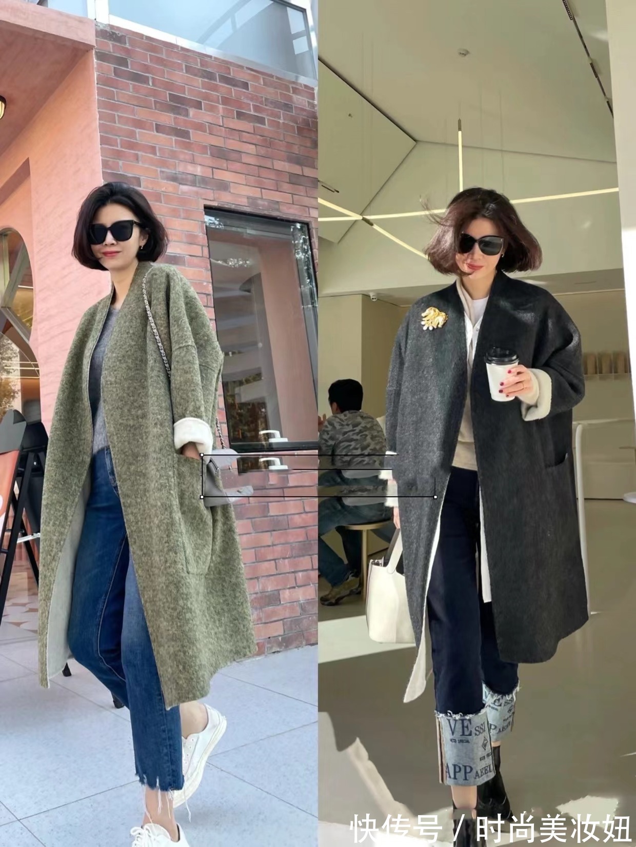 打底裤|上年纪的女人别穿打底裤,学她配9分裤洋气,配半身裙优雅