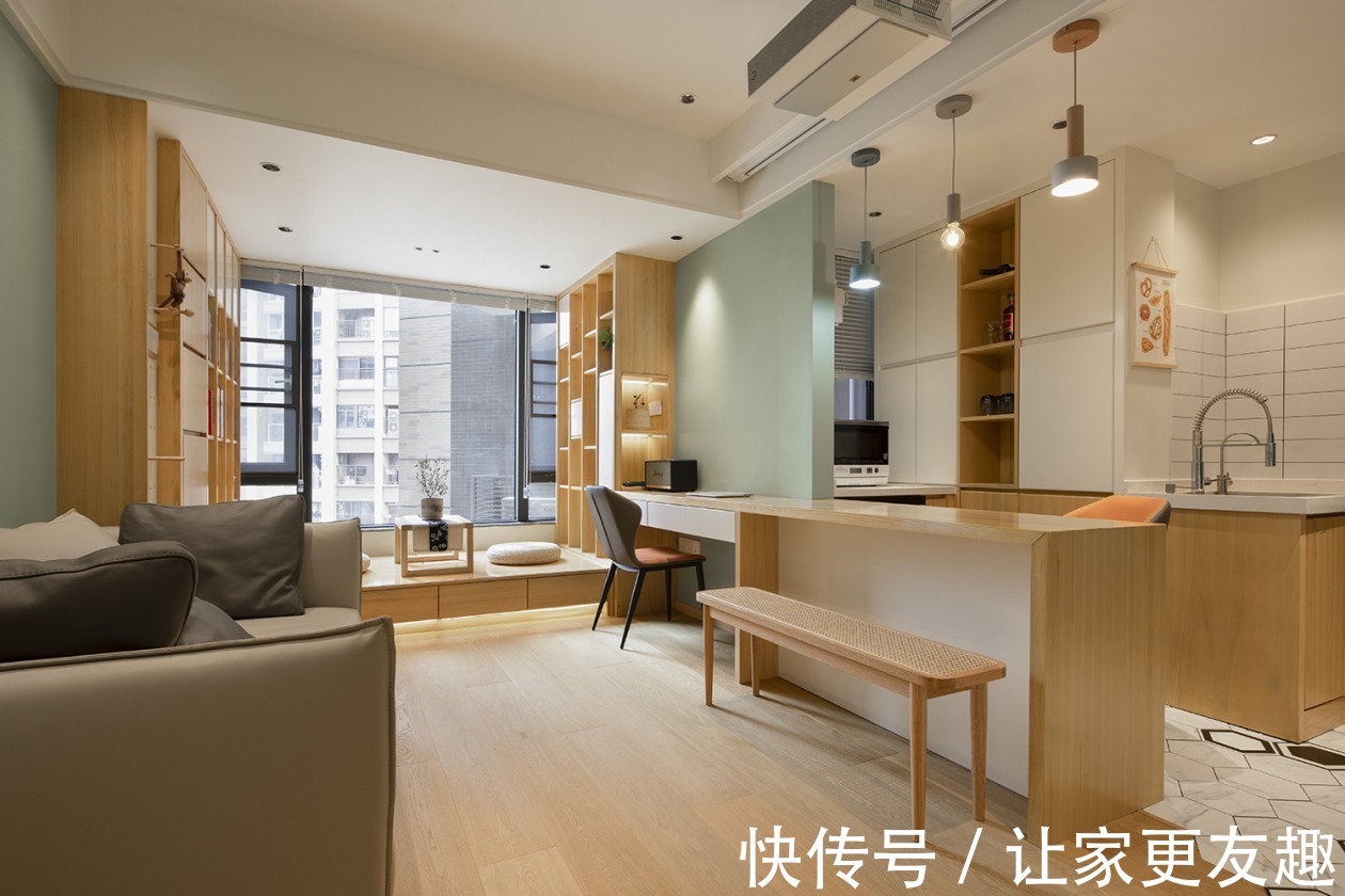 二居室|41㎡打造日式二居室