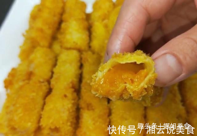 3个红薯,不用面粉,做孩子爱吃的红薯条,咬一口满嘴香,美味