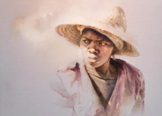 非洲#异域奇境、恍如隔世,艺术家迪兰·斯科特·皮尔斯的水彩画