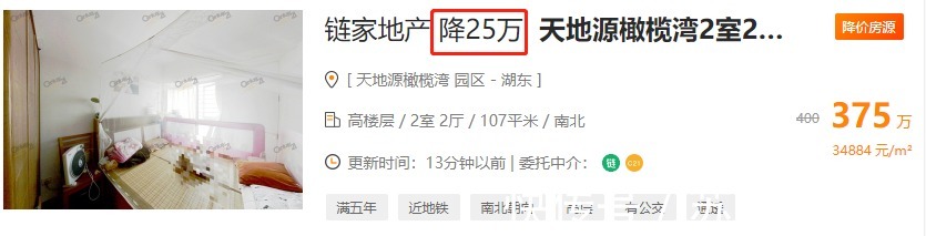 二手房|苏州一批业主涨价失败！挂牌2年卖不掉，狂降70万才成交！