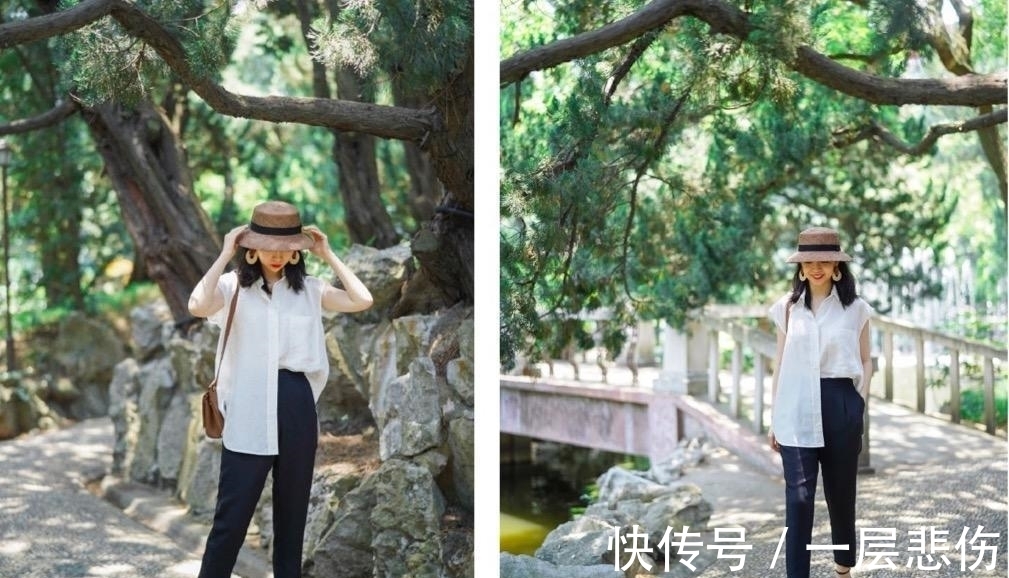 搭配 夏至，这几套极简黑白色搭配时髦又清爽，上班休闲都可以照搬！