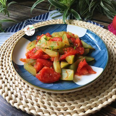 营养餐|#助力高考营养餐#番茄炒莴笋