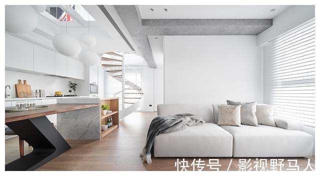 年轻人|92㎡Loft变身小豪宅,越简洁越有感,这才是年轻人梦想中的家!