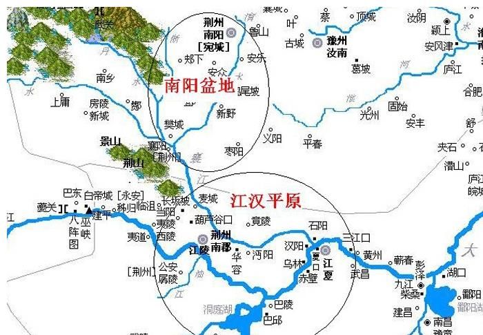 焦点|为什么荆州是三国争霸的焦点?四张图告诉你答案