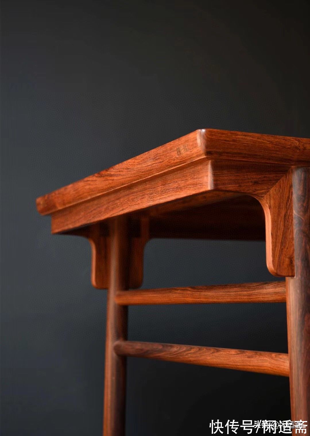 明式家具&文房家具珍藏，黄花梨夹头榫刀牙板，2米大画案