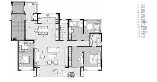 古典|有一种轻奢风,叫做新中式,178㎡古典之居,入户轻奢又典雅!