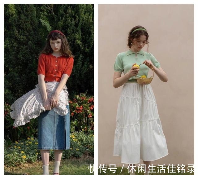 撞色 早秋夏末不知道如何搭配针织衫才是正确打开方式，轻松打造气质！