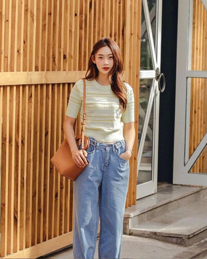 复古蓝|想“偷师”韩国女生的穿搭吗？别不好意思承认，因为它值得你学习