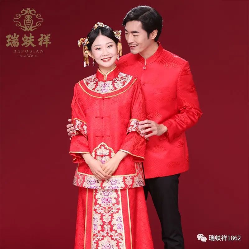 高级定制中式婚服,让您成为全场最美的新娘!