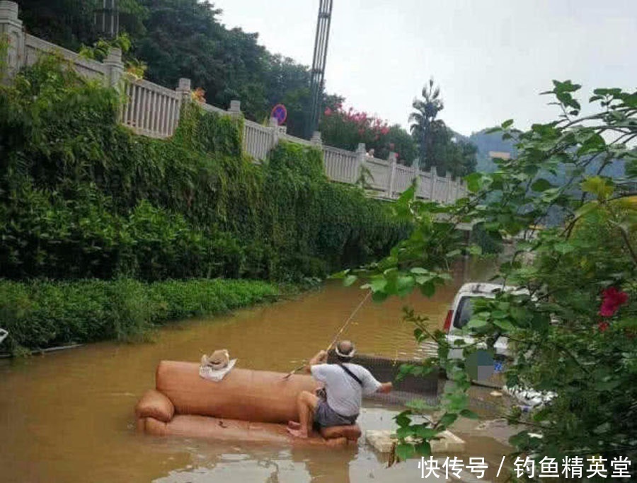  过后|洪水过后去钓鱼，这么大的黄颡鱼，还是头一次钓获