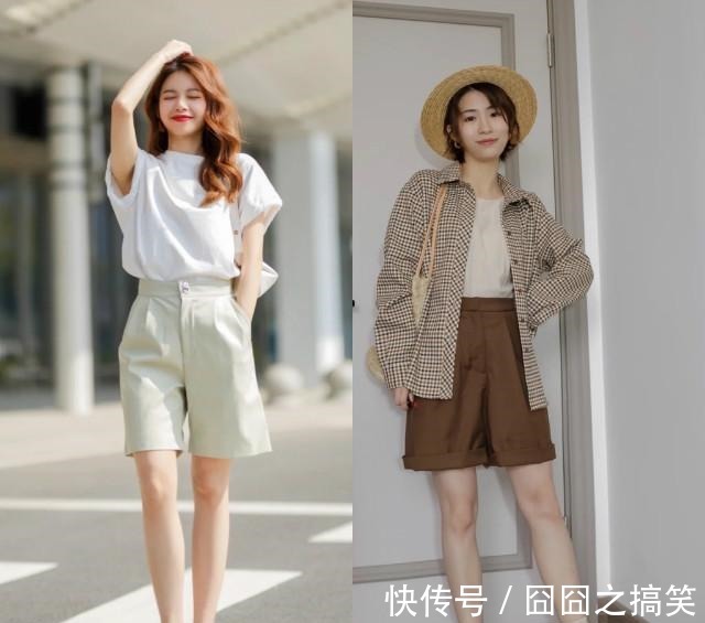 T恤 “阔腿裤”早就过时了,今夏流行用这条裤子配T恤,洋气又显瘦!