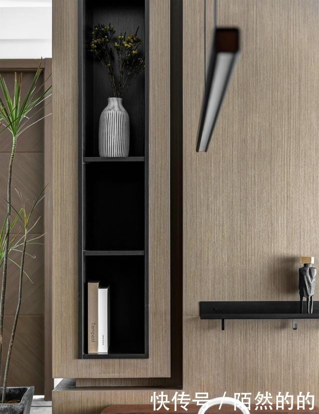 收纳|越来越多人放弃电视墙,学他家打一排柜子,美观实用两不误!聪明!