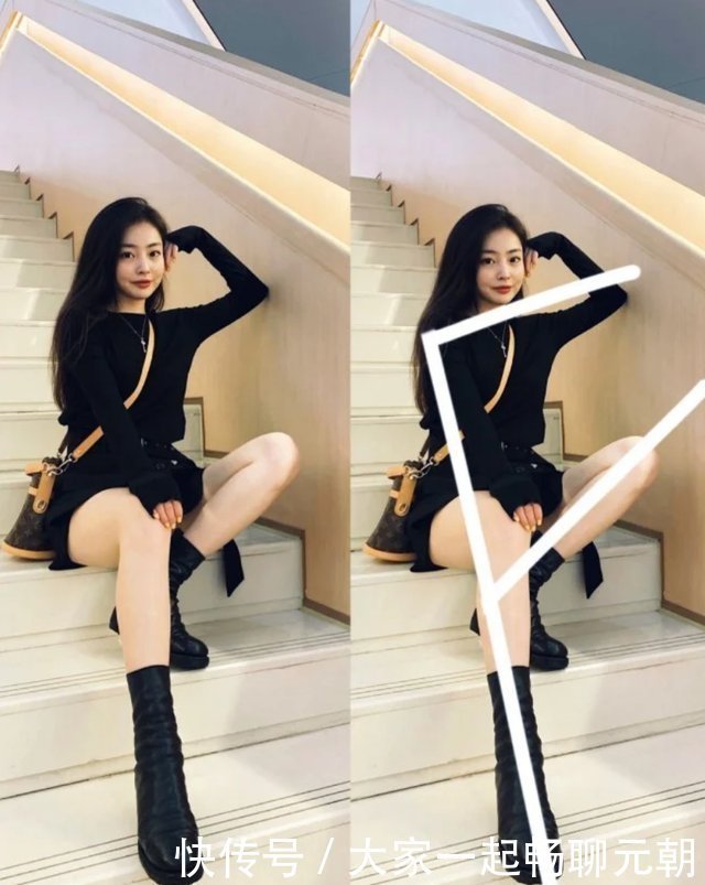 姿势|流行的“字母式”拍照很简单,9个造型拍出高级感,学一遍就会用