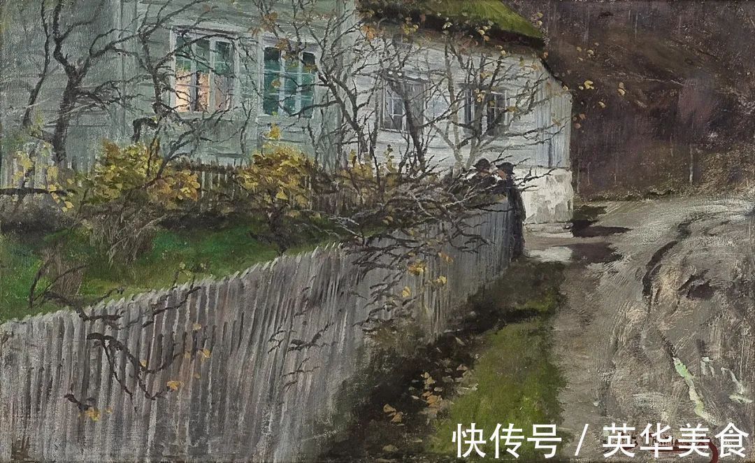 小溪|水与光的刻画,弗里茨的油画真是美妙至极