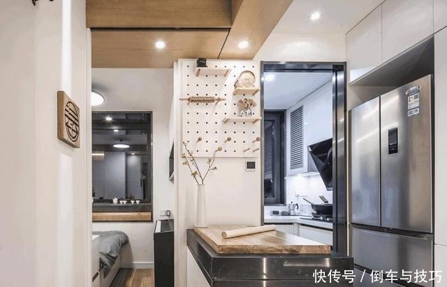 操作台|套内仅34㎡，空间利用到极致，蜗居变“豪宅”，一家五口很满意！